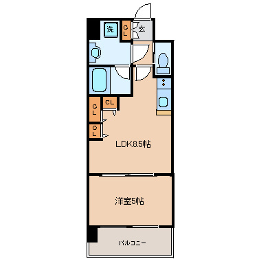 【間取り】 | ラルテ中津