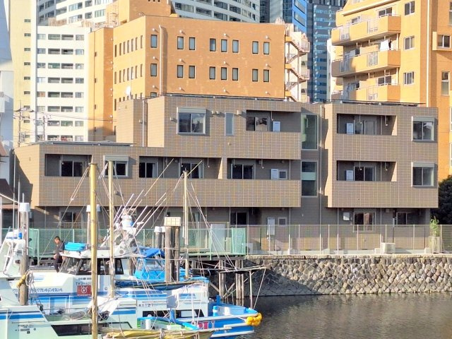 クレアリバージュの外観|★運河が見渡せるステキな眺望★