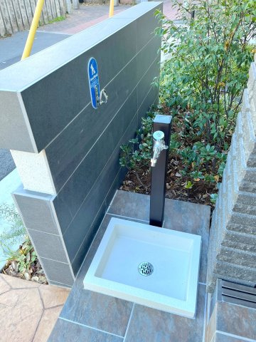 ステラート阿佐ヶ谷のその他共用部分|★エントランスに入る前にペットの足洗い場があります★