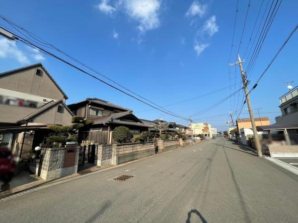 和歌山市湊5丁目　土地の前面道路含む現地写真