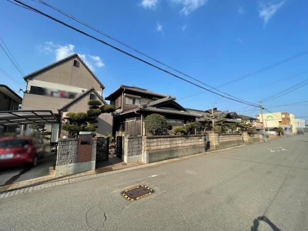 和歌山市湊5丁目　土地の前面道路含む現地写真