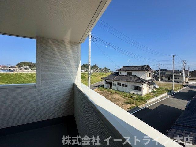 【新築戸建】　いわき市久之浜町1期の展望|2号棟写真　物件からの眺望です。ご参照ください。