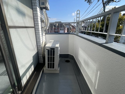 【バルコニー】 | ホワイトコート北口 | 陽当たり良好なバルコニーです