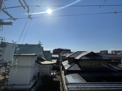 【展望】 | ホワイトコート北口 | バルコニーからの景色です