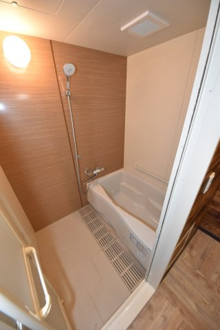 レヴェあけぼの荘の浴室|お風呂で日々の疲れを落としましょう