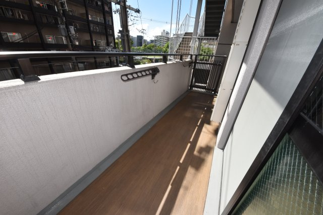 レヴェあけぼの荘のバルコニー|バルコニー付きです