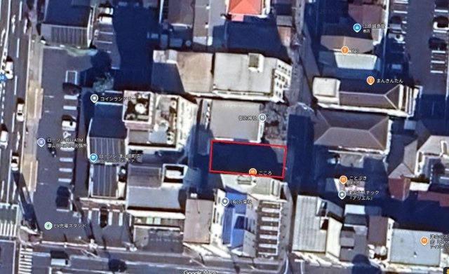 津山市田町　売土地59坪の地図