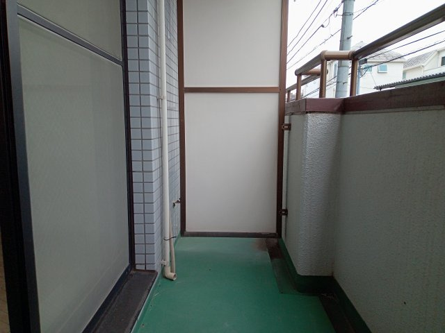 川崎市多摩区中野島６丁目の賃貸マンションのバルコニー|別部屋参考
