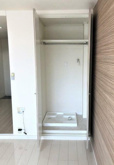 熊本市中央区渡鹿５丁目の賃貸マンションの洗面所