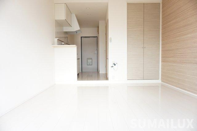熊本市中央区渡鹿５丁目の賃貸マンションの居間・リビング