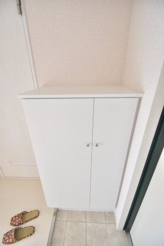 大阪市都島区都島本通３丁目の賃貸マンションの玄関