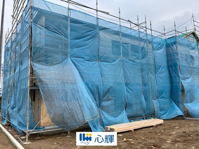 【外観】 | クレイドルガーデン宇部市東岐波　第10（１号棟） | 現地（2025年2月3日撮影）