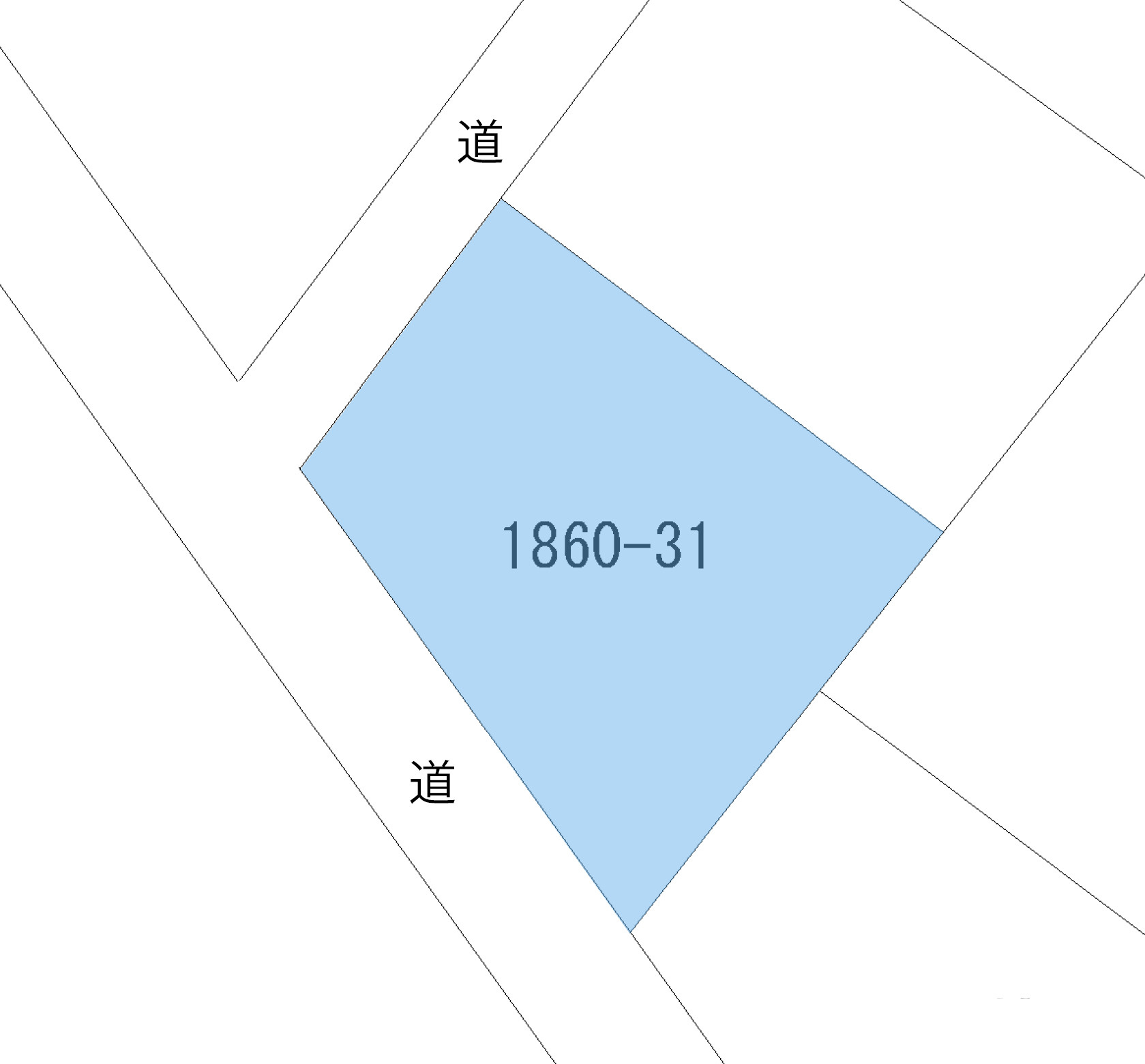 那須郡那須町①の土地図