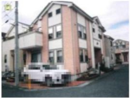 越谷市下間久里　中古一戸建ての外観