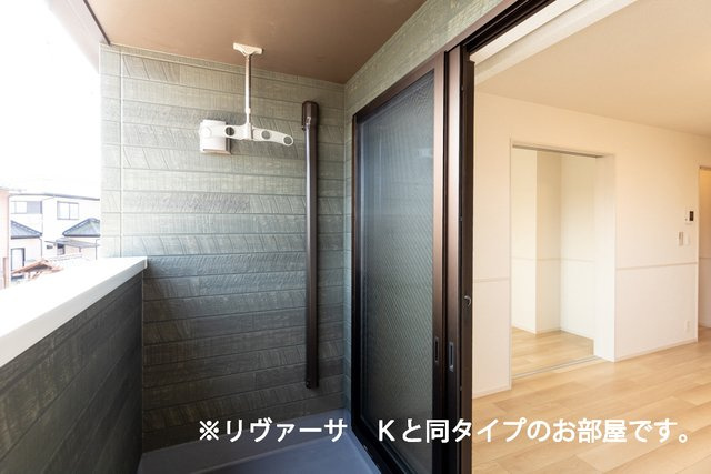 アンベリールＢのバルコニー