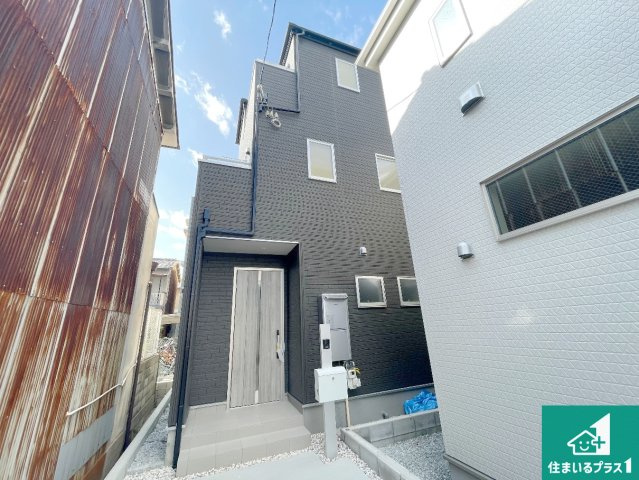 大阪市東住吉区今川　第3期　新築一戸建ての外観|お客様に長く安心して住んでいだだける事にこだわった家づくり！住んでからのアフターサービスにもしっかりと取り組んでいます！