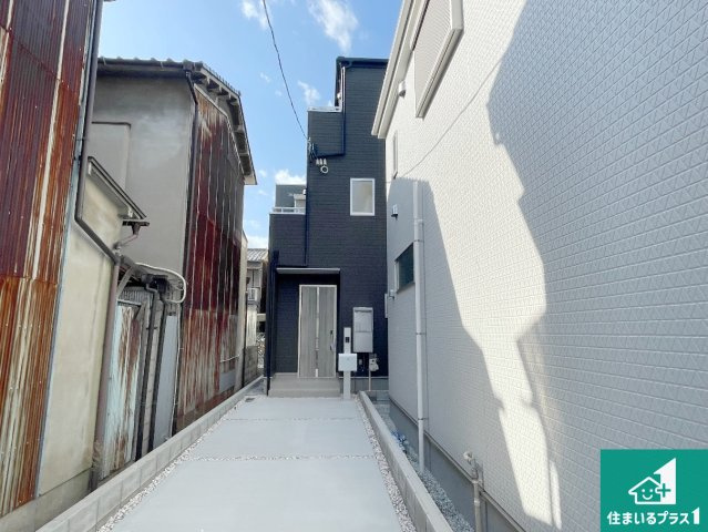 大阪市東住吉区今川　第3期　新築一戸建ての外観|周辺は落ち着いた街並みの住宅地！子育てがしやすい住環境です！気になることがありましたら、お気軽にお問い合わせください！