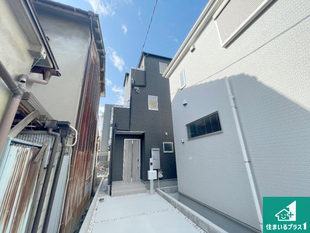 大阪市東住吉区今川　第3期　新築一戸建ての外観|安心の10年保証！外観を美しく保ち、雨水で汚れを落とします！気になることがありましたら、お気軽にお問い合わせください！