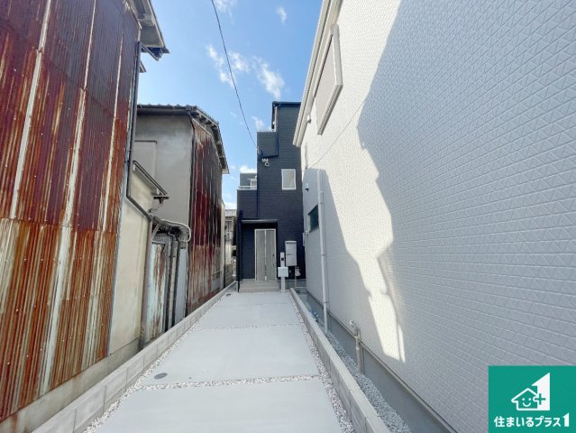 大阪市東住吉区今川　第3期　新築一戸建ての外観|お客様に長く安心して住んでいだだける事にこだわった家づくり！住んでからのアフターサービスにもしっかりと取り組んでいます！