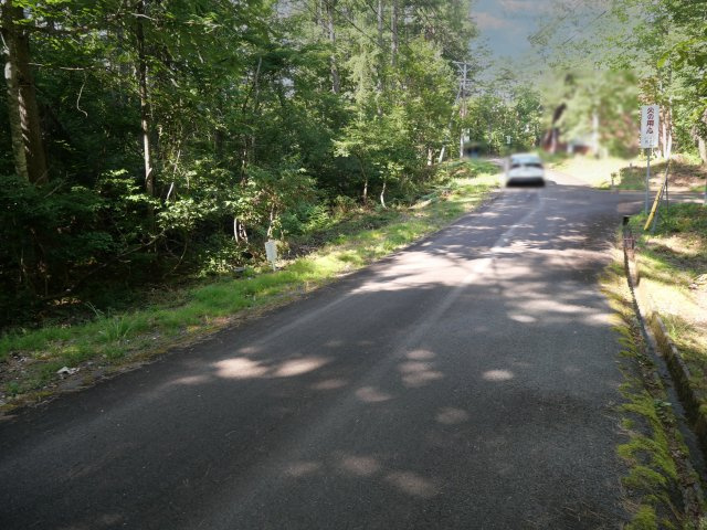 荘川ビレッジ⑩の前面道路含む現地写真