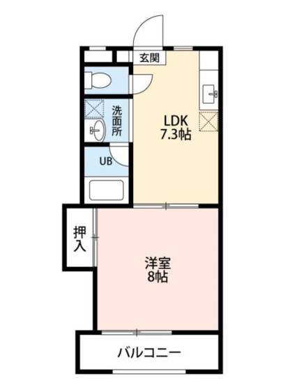 【間取り】 | 第８島田マンション