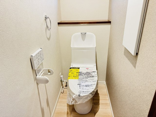 八王子市　大楽寺町　新築一戸建てのトイレ|～暖房温水洗浄機能付きトイレ　冬場は特に嬉しい機能ですね～