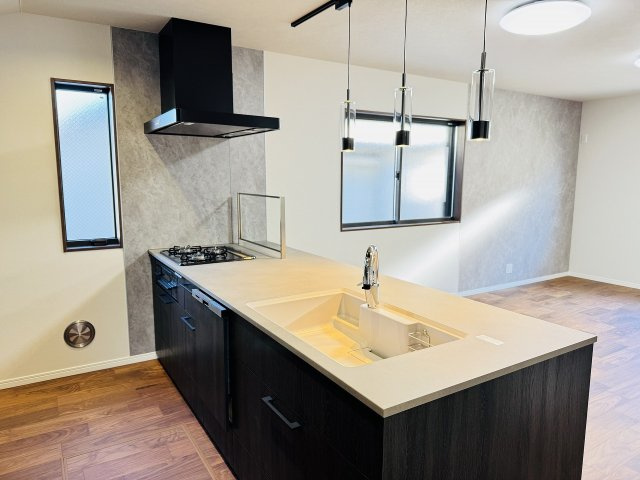 八王子市　大楽寺町　新築一戸建てのキッチン|～使い勝手・デザインともに良いオープンキッチン～