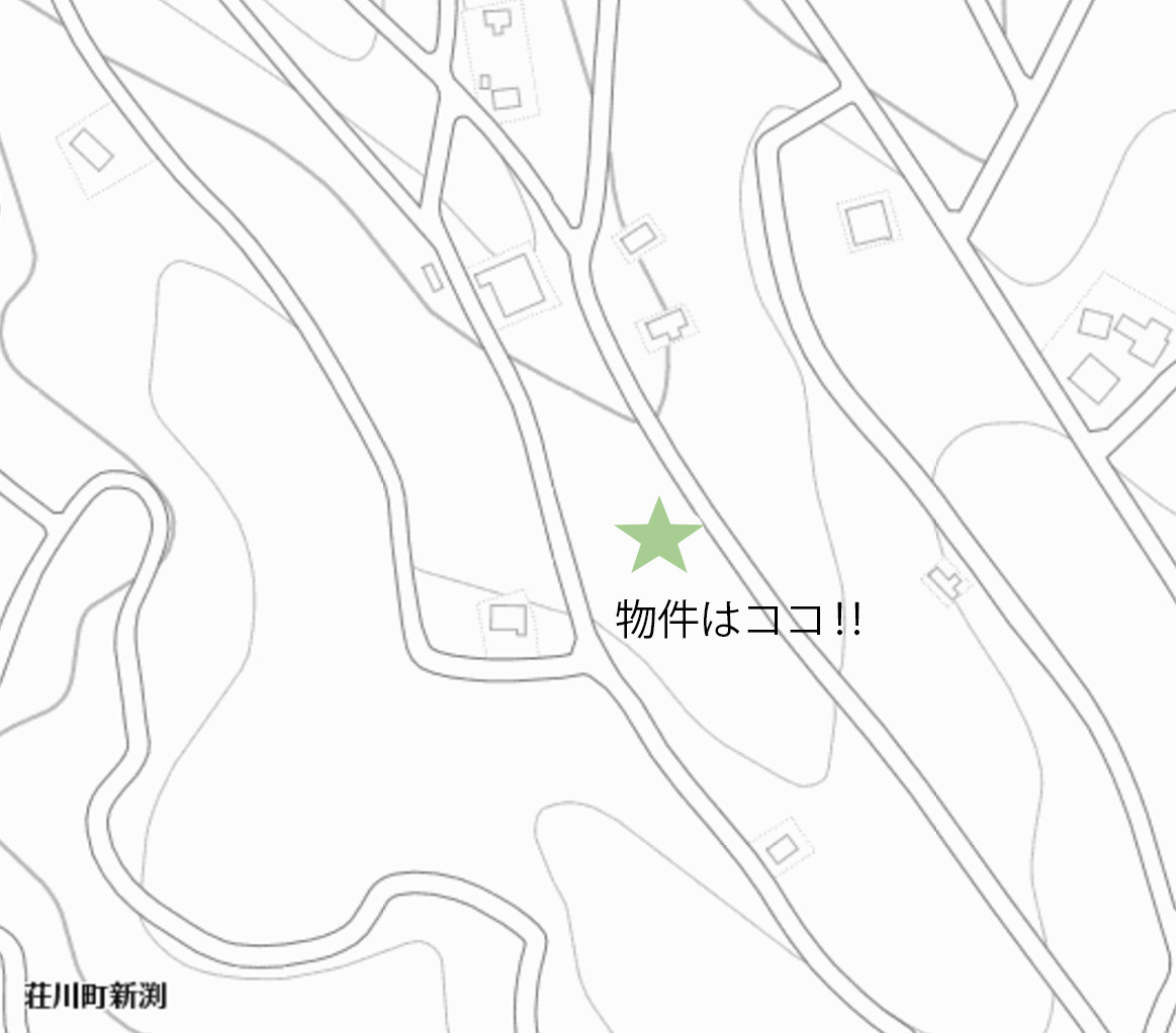 荘川ビレッジ⑪の土地図