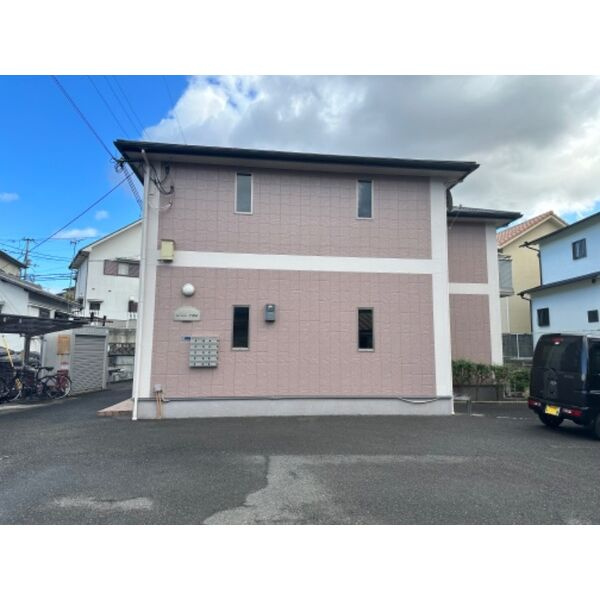 グレイス学園前の駐車場