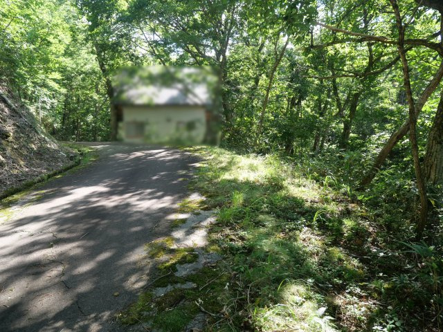 荘川ビレッジ⑫の前面道路含む現地写真