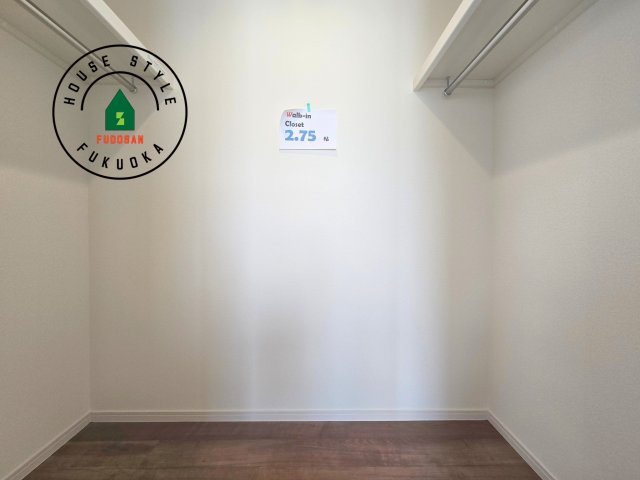 春日市一の谷1丁目第1-4棟（2号棟）の収納|広々としたバルコニーです。