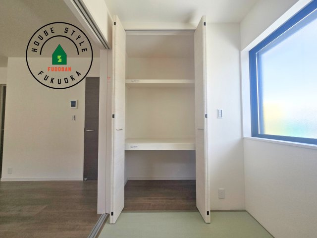 春日市一の谷1丁目第1-4棟（2号棟）の収納|収納には困りません。