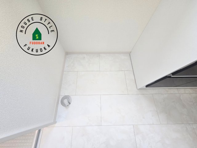 春日市一の谷1丁目第1-4棟（2号棟）のランドリースペース|ランドリースペースとなります。広々して有効的にご使用できます。 