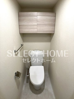 【トイレ】 | Ｄ－ａｖａｎｃｅ朝日Ｂ棟 | シンプルで使いやすいトイレです