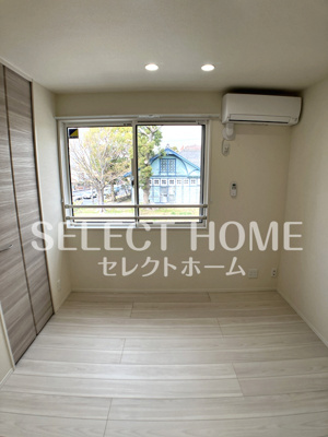 【寝室】 | Ｄ－ａｖａｎｃｅ朝日Ｂ棟 | 開放的な寝室です