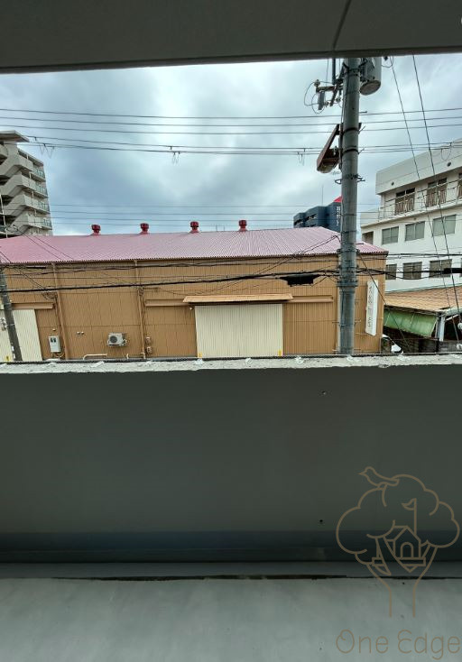 エスリードレジデンスグラン大阪福島ノースのバルコニー