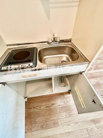 メゾン江坂EASTのキッチン|キッチン下収納