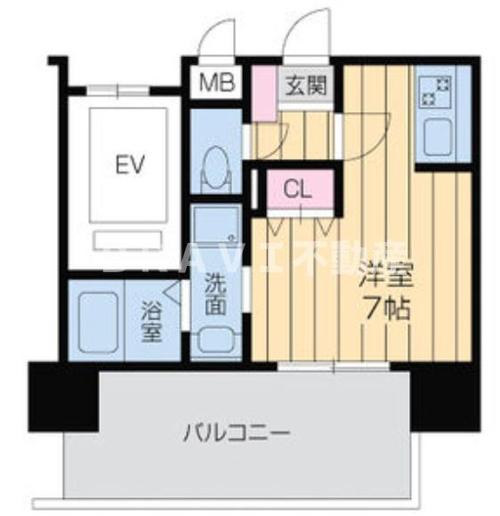 ドゥーエ森ノ宮 BRAVI不動産の間取り|【ドゥーエ森ノ宮】