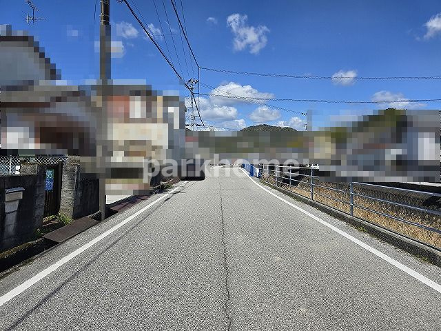 高知市長浜　土地の前面道路含む現地写真