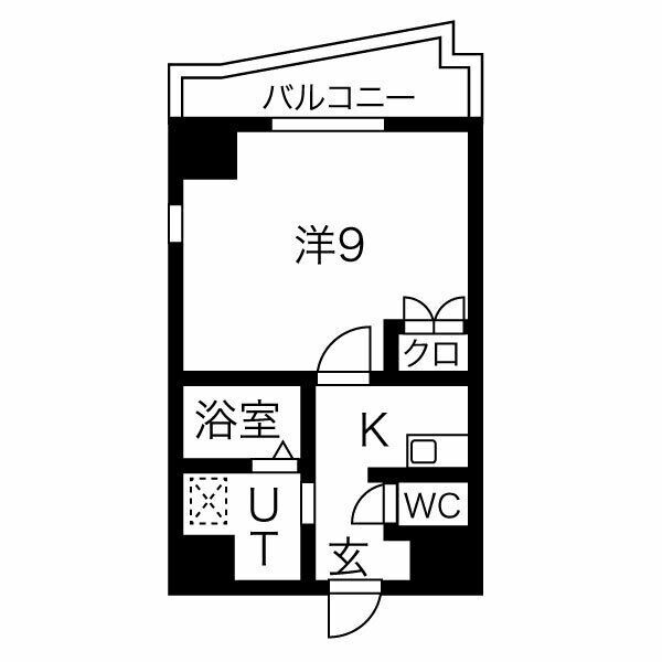 アイン橘の間取り