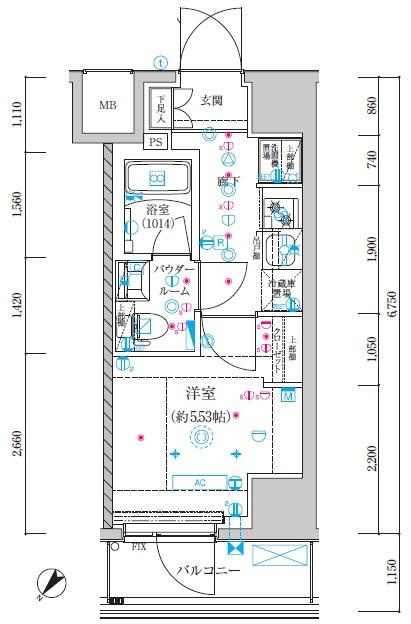 プレール・ドゥーク川口並木