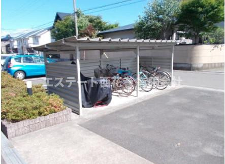 パームハイツ高田A棟のその他共用部分|駐輪場