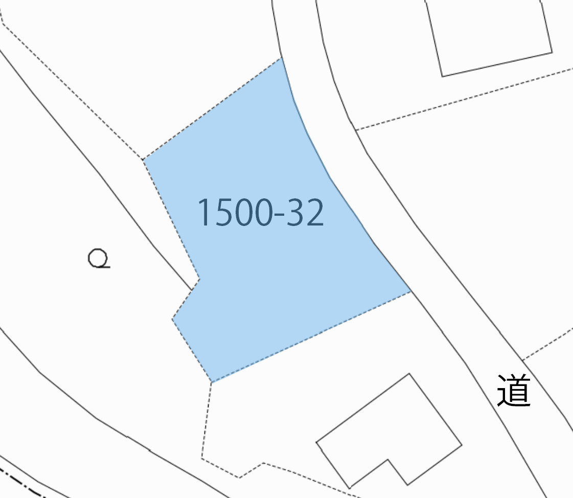 青木の森別荘地（青木村）①の土地図