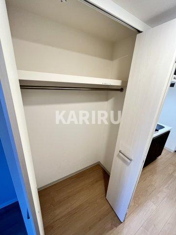 ソルテラス大阪城東の収納|専用の収納スペースです