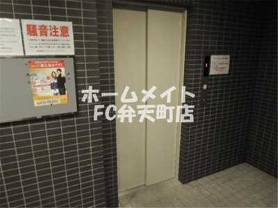 【ロビー】 | グランパシフィック堀江WEST | エレベーターがあります