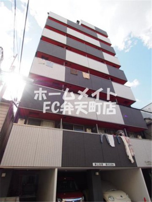 【外観】 | グランパシフィック堀江WEST | 外観は落ち着いています