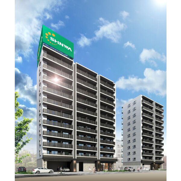 スプランディッド新大阪VIの外観パース
