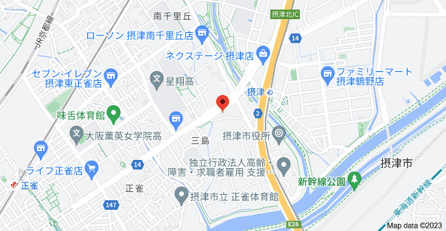 エステート三島の地図