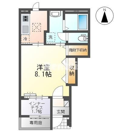 オリーブの間取り|間取図