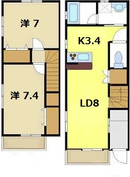 MYハウス神野の間取り